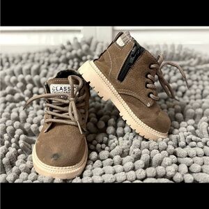 Classic Brown Work Boots | Baby/Toddler Boots 7/7.5